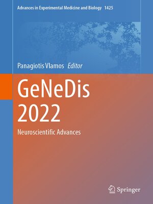 cover image of GeNeDis 2022